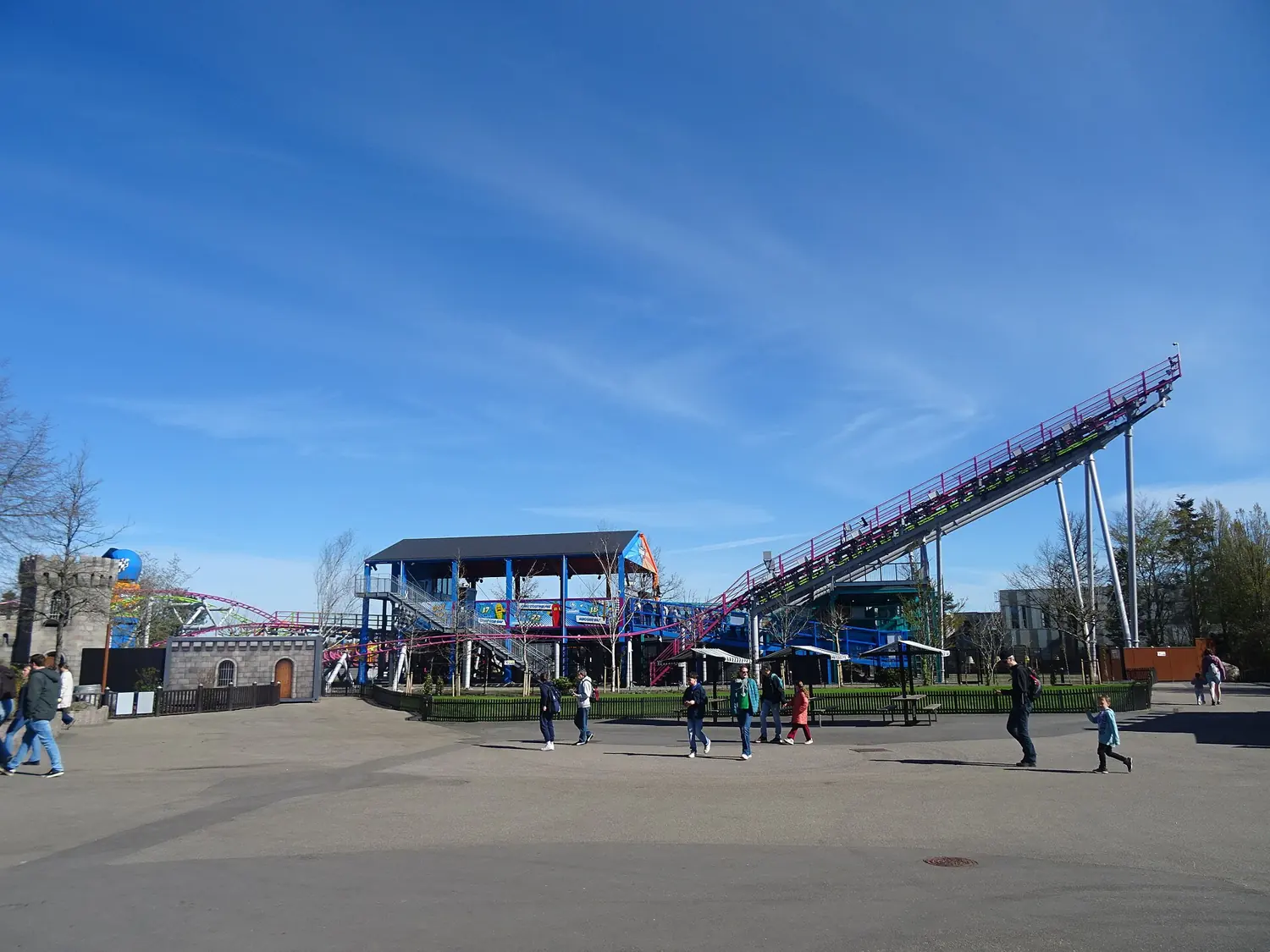 Kolejka górska Minifigure Speedway w LEGOLAND Billund